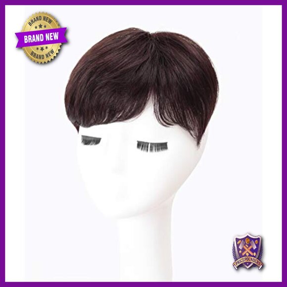 Human Hair Clip-In Wiglet 8x12cm Silk Base for Thinning Hair main image 5